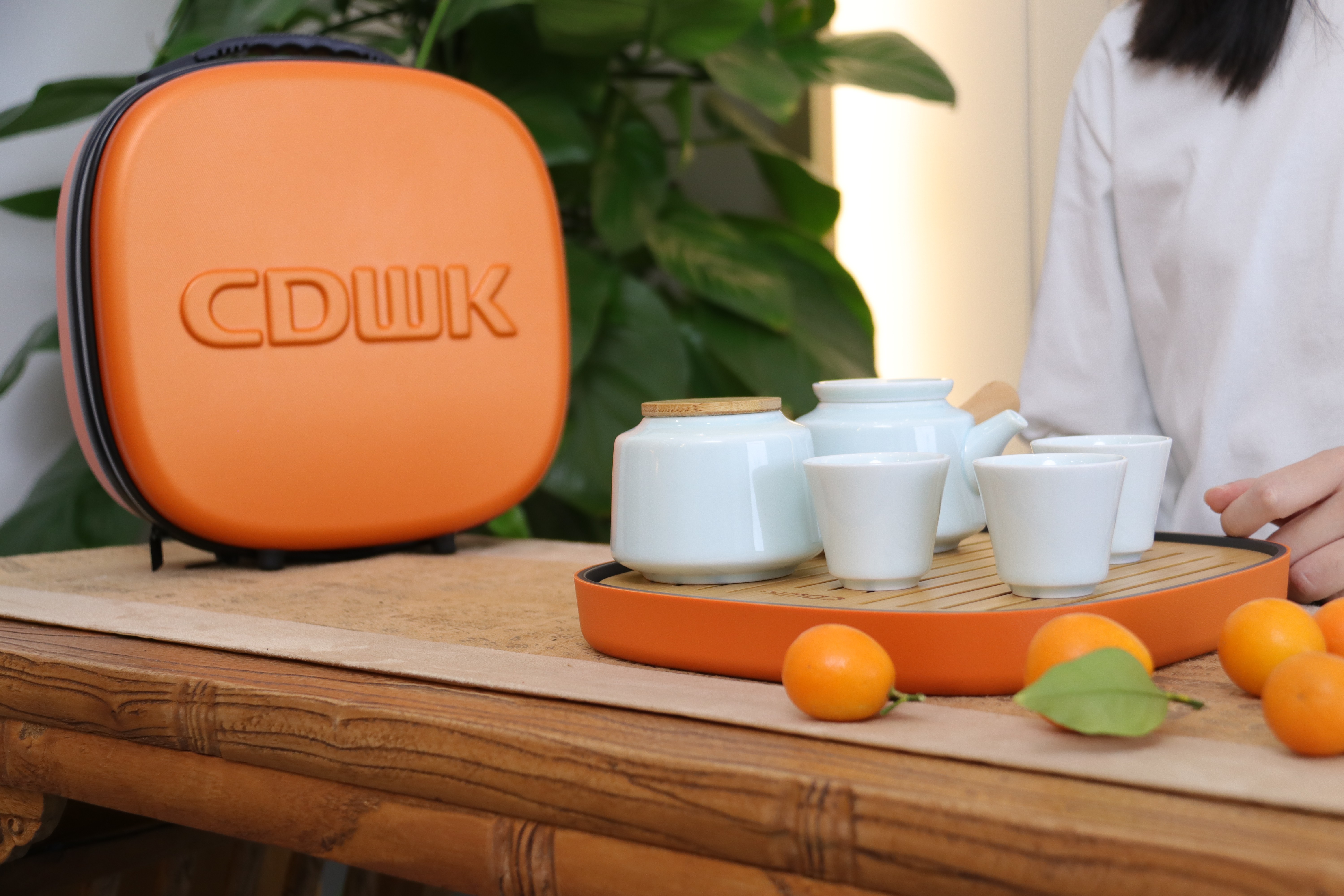 五一假期臨近，請收好CDWK創(chuàng)點這套旅行必備茶具