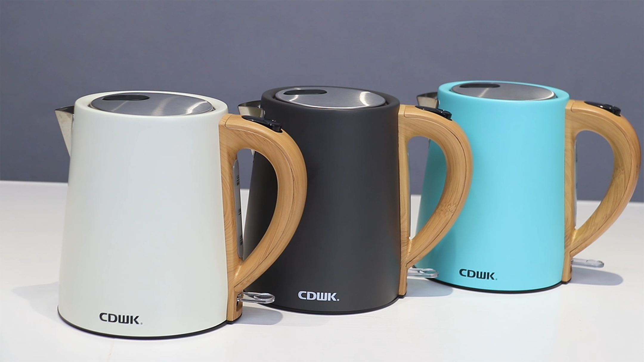 新品上市 | CDWK創(chuàng)點高顏值電熱水壺，讓你愛上喝水的健康水壺！